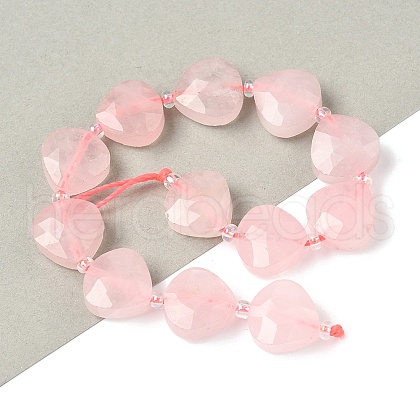 Natural Rose Quartz Beads Strands G-D316-A18-1
