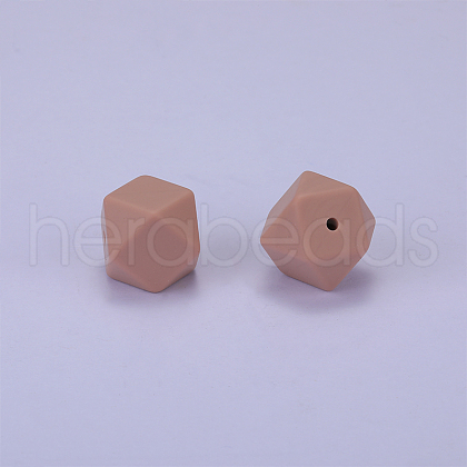 Hexagonal Silicone Beads SI-JX0020A-111-1