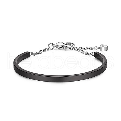 SHEGRACE Stainless Steel Arch Bracelet JB216C-1