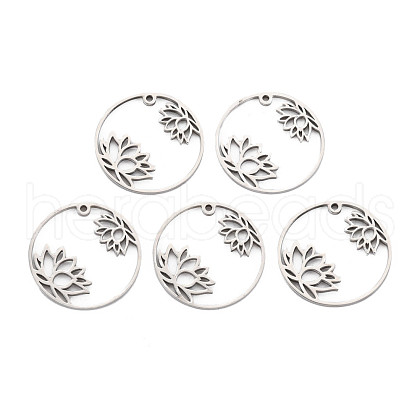 Non-Tarnish 201 Stainless Steel Pendants STAS-S119-149P-1