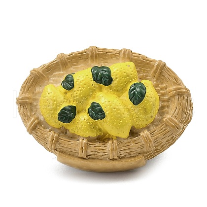 Opaque Resin Imitation Fruit Decoden Cabochons RESI-G076-01A-1