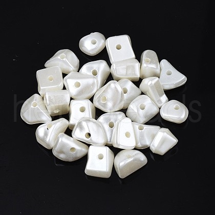 ABS Plastic Imitation Pearl Beads KY-T023-020-1