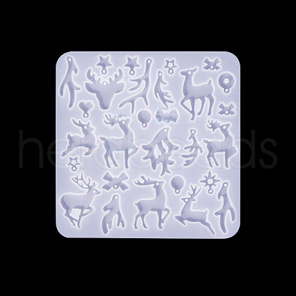 Christmas Theme DIY Pendant Silicone Molds PW-WG215BE-03-1