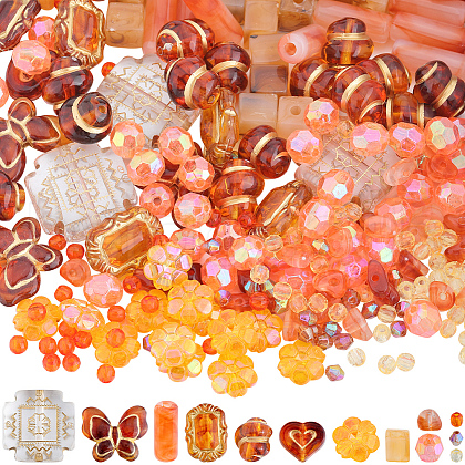 SUNNYCLUE Acrylic Beads Set DIY-SC0026-26-1