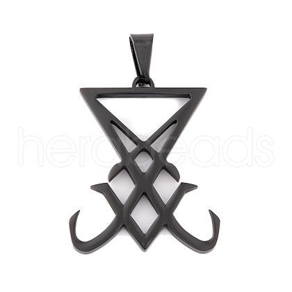 304 Stainless Steel Pendants STAS-K283-07EB-1