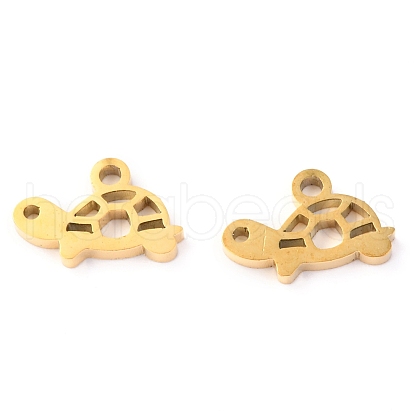 304 Stainless Steel Charms STAS-O142-67G-1