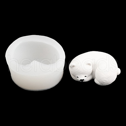 Cute Pet Bear DIY Candle Silicone Molds PW-WGF70EE-03-1