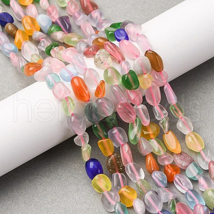 Cat Eye Beads Strands G-K395-A11-01-1