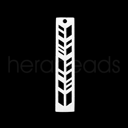 Non-Tarnish 201 Stainless Steel Pendants STAS-S105-LA394-1-1