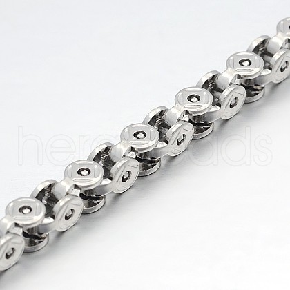 Tarnish Resistant 304 Stainless Steel Chains CHS-O001-05-1