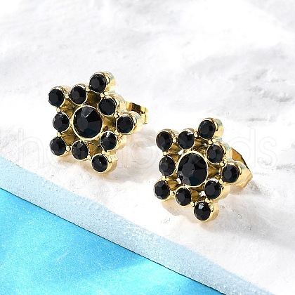 304 Stainless Steel Stud Earrings for Women EJEW-F361-12G-1