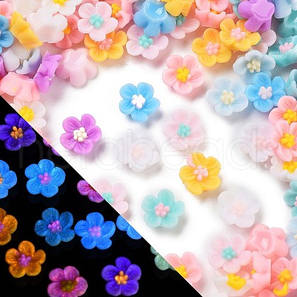 Luminous Resin Decoden Cabochons RESI-K036-31-1