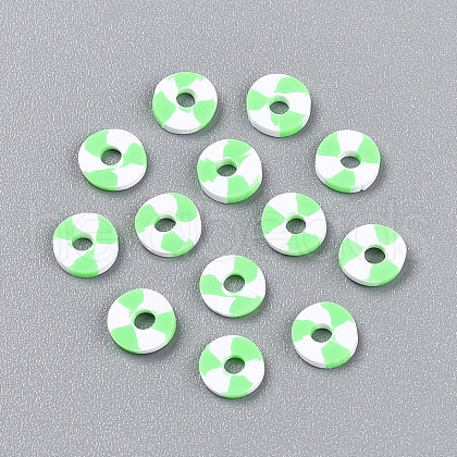Handmade Polymer Clay Beads CLAY-N012-01C-1