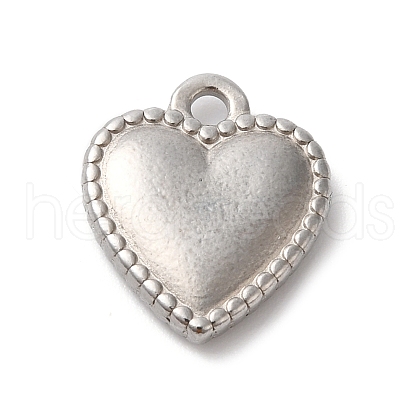 304 Stainless Steel Pendants STAS-D049-03F-1
