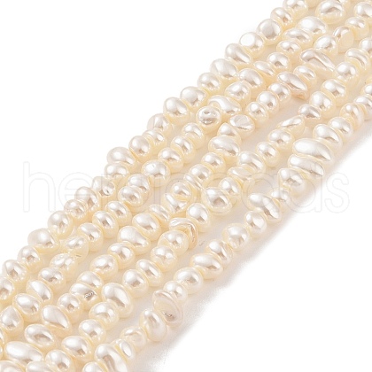 Electroplated Shell Pearl Beads Strands BSHE-C006-06B-1