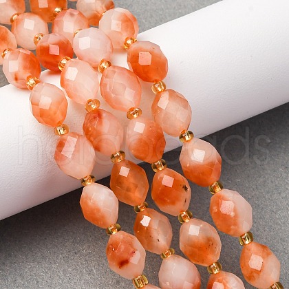 Natural White Jade Beads Strands G-D305-B01-01J-1