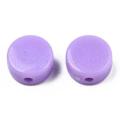 Opaque Acrylic Beads SACR-N014-002A-1