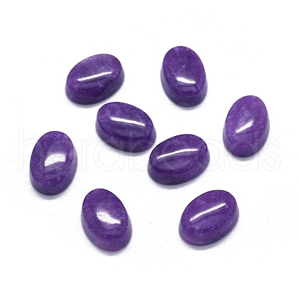 Natural Dyed Jade Cabochons X-G-O175-21C-1