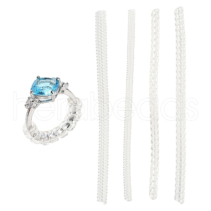 4Pcs 4 Styles Plastic Spring Coil TOOL-YW0001-38-1