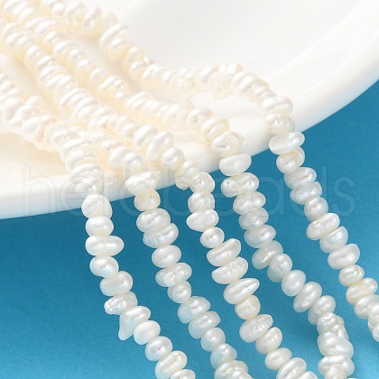 Natural Cultured Freshwater Pearl Beads Strands PEAR-I007-02O-02-1