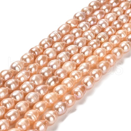 Natural Cultured Freshwater Pearl Beads Strands PEAR-E016-183B-02-1
