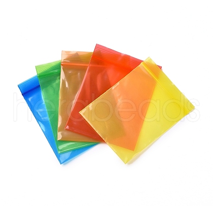 Solid Color PE Zip Lock Bags X1-OPP-M001-01A-M-1