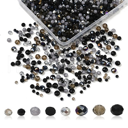 1050Pcs 10 Styles Glass Beads GLAA-YW0004-19A-1