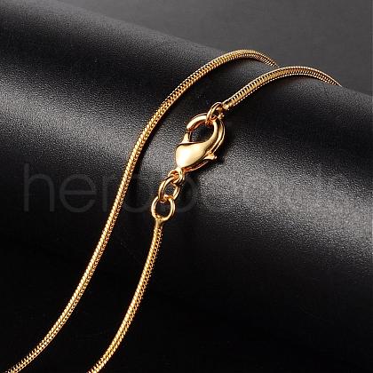Brass Necklaces MAK-K003-08G-1
