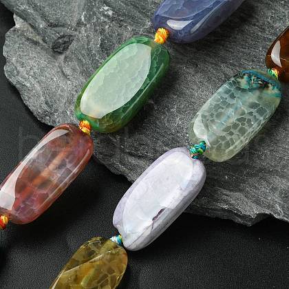 Gemstone Beads Strands G-Q259-1-1