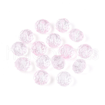 Baking Painted Transparent Glass Beads GLAA-N011-10mm-10-1
