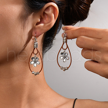Alloy Dangle Earrings FS-WG12E90-27-1
