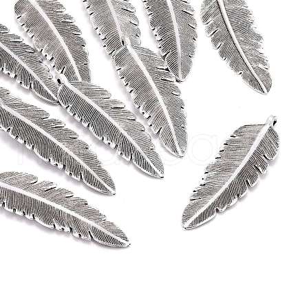 Tibetan Style Alloy Big Pendants TIBEP-A123193-AS-FF-1
