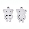 Non-Tarnish 201 Stainless Steel Pendants STAS-S081-041-1