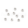 10Pcs Brass Spacer Beads KK-F838-01A-P-4
