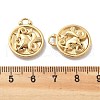 PVD Vacuum Plating 304 Stainless Steel Rhinestone Pendants STAS-R130-01G-010-3