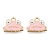 Eco-Friendly Zinc Alloy  Pendants ENAM-R051-13-02G-NR-2