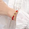 SUPERFINDINGS Brass Cord Ends KK-FH0001-82-5