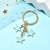Star Alloy Enamel Keychain KEYC-YW00144-08-1