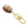 Natural Cowrie Shell Pendant Decorations HJEW-JM03170-02-5