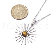 Stainless Steel Cable Chain Necklaces NJEW-JN04834-3