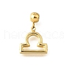 304 Stainless Steel Pendants STAS-H202-01G-04-1