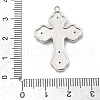 Brass Micro Pave Cubic Zirconia Pendant KK-L228-20P-01-3