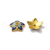 Alloy Enamel Beads Caps FIND-G074-02K-2