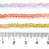 Transparent Painted Glass Beads Strands DGLA-A034-T2mm-A12-3