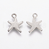 Tarnish Resistant 201 Stainless Steel Charms STAS-F039-47-P-2