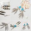 Tibetan Style Alloy Pendants TIBEP-PH0004-58-4