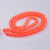 Transparent Glass Bead Strands X-GLAA-S031-10mm-27-3