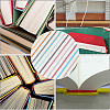 SUPERFINDINGS 12Pcs 12 Colors Polyester Book Headbands OCOR-FH0001-34-6