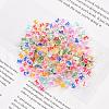 Transparent Clear Acrylic Beads MACR-YW0001-23-4