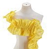 Polyester Ruffled Ribbon DIY-WH0632-77C-1